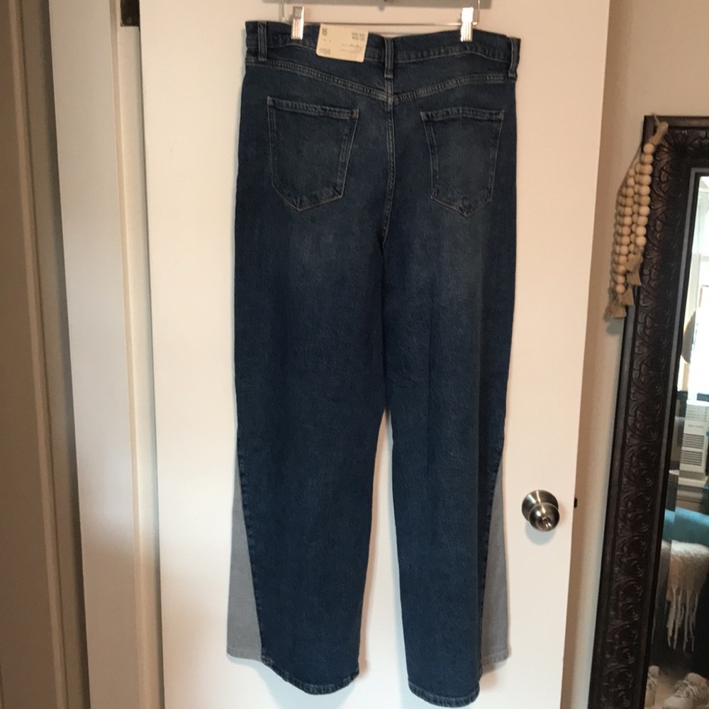 NEW a.n.a High Rise Wide Leg Jean Remix 12 - Picture 7 of 11